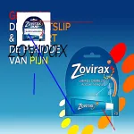 Quel est le prix du zovirax